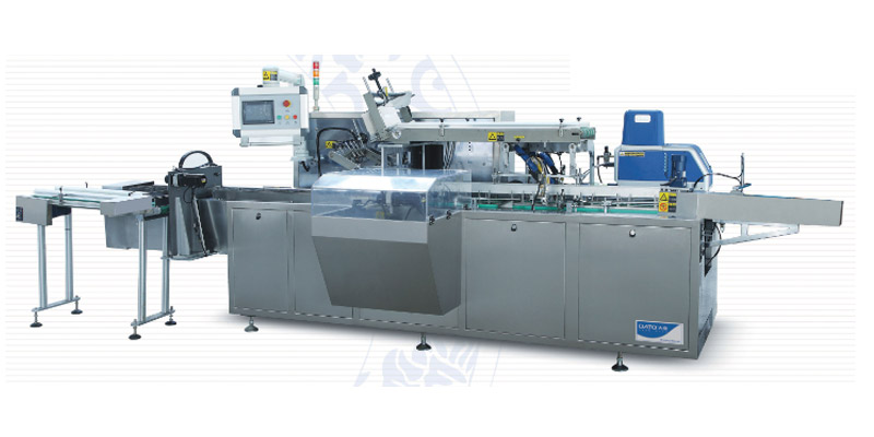 DZH-190B全自動奶粉等袋裝類物品入盒封盒機(jī)